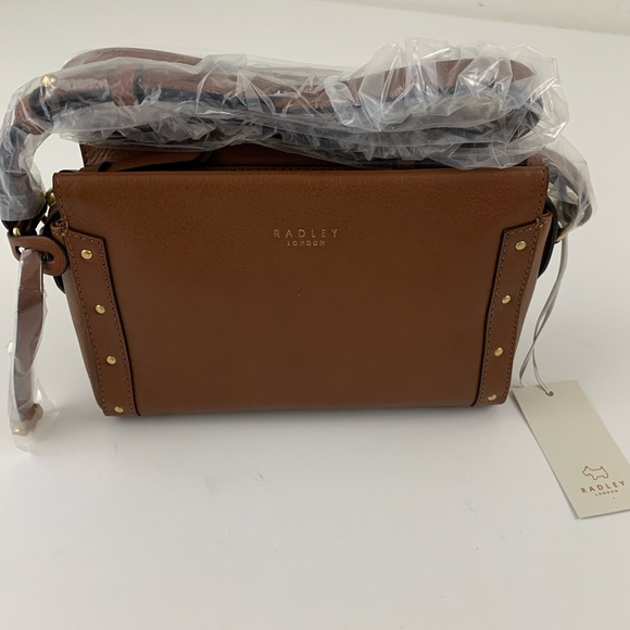 Radley London Zip Top Leather Crossbody Bag - Picture 2 of 14